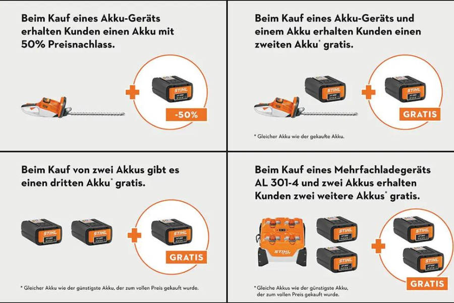 Welche Akkus von Stihl gibt es?